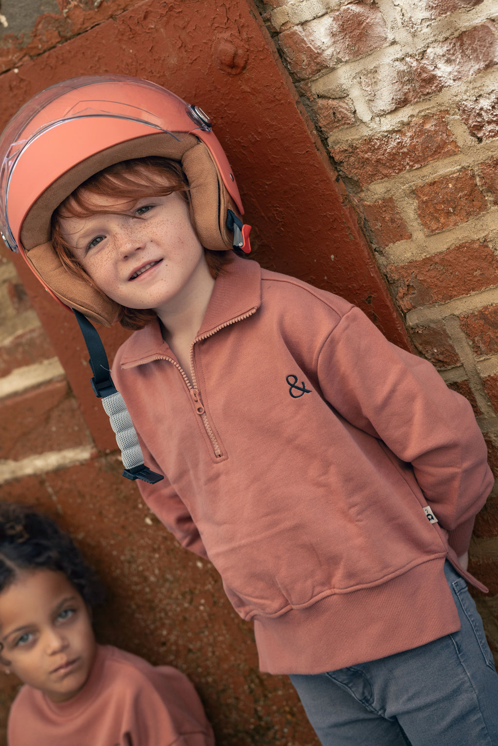 Bo-Peep Boys Quarter-Zip Pullover