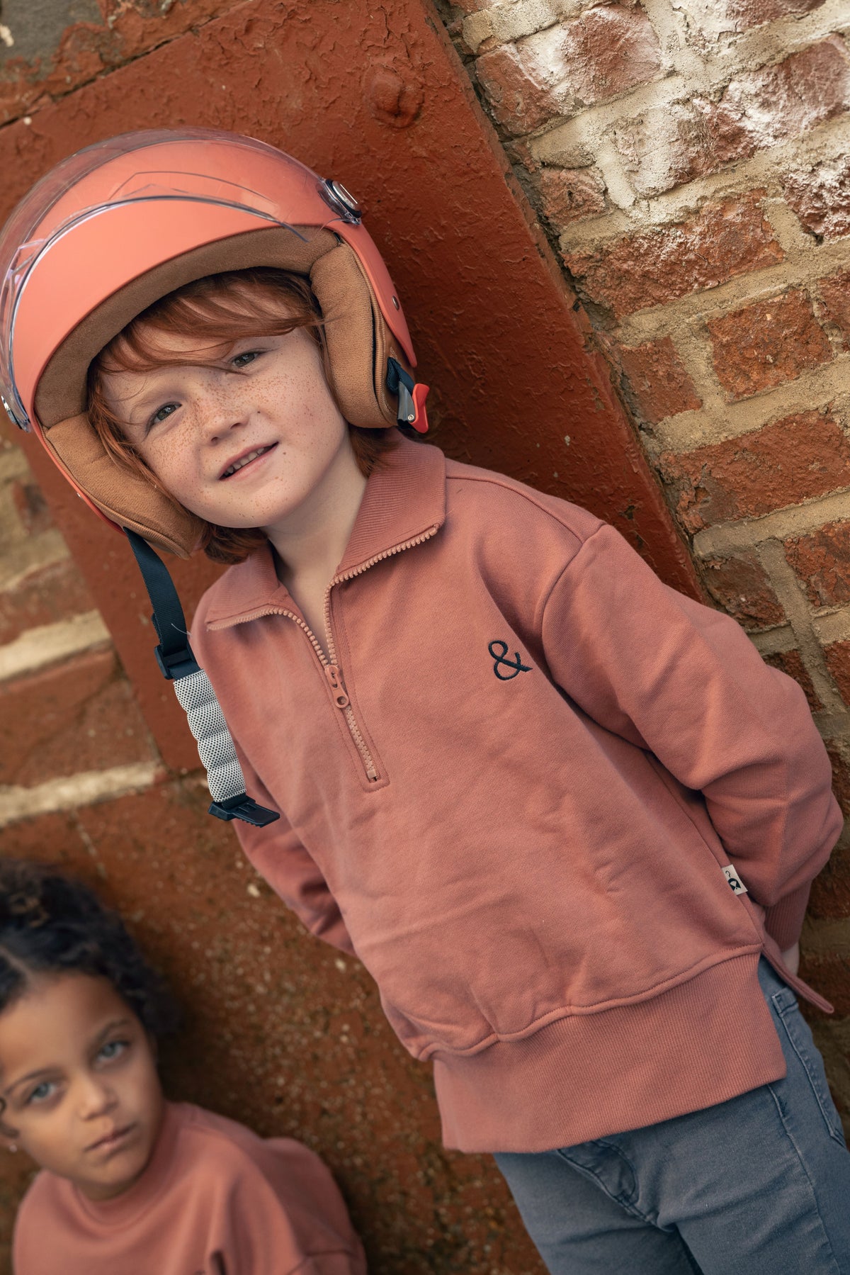Bo-Peep Boys Quarter-Zip Pullover
