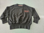 The Urban Ease Ribbed Box-Logo Crewneck