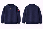 The Gentle Explorer Utility Polo Sweatshirt