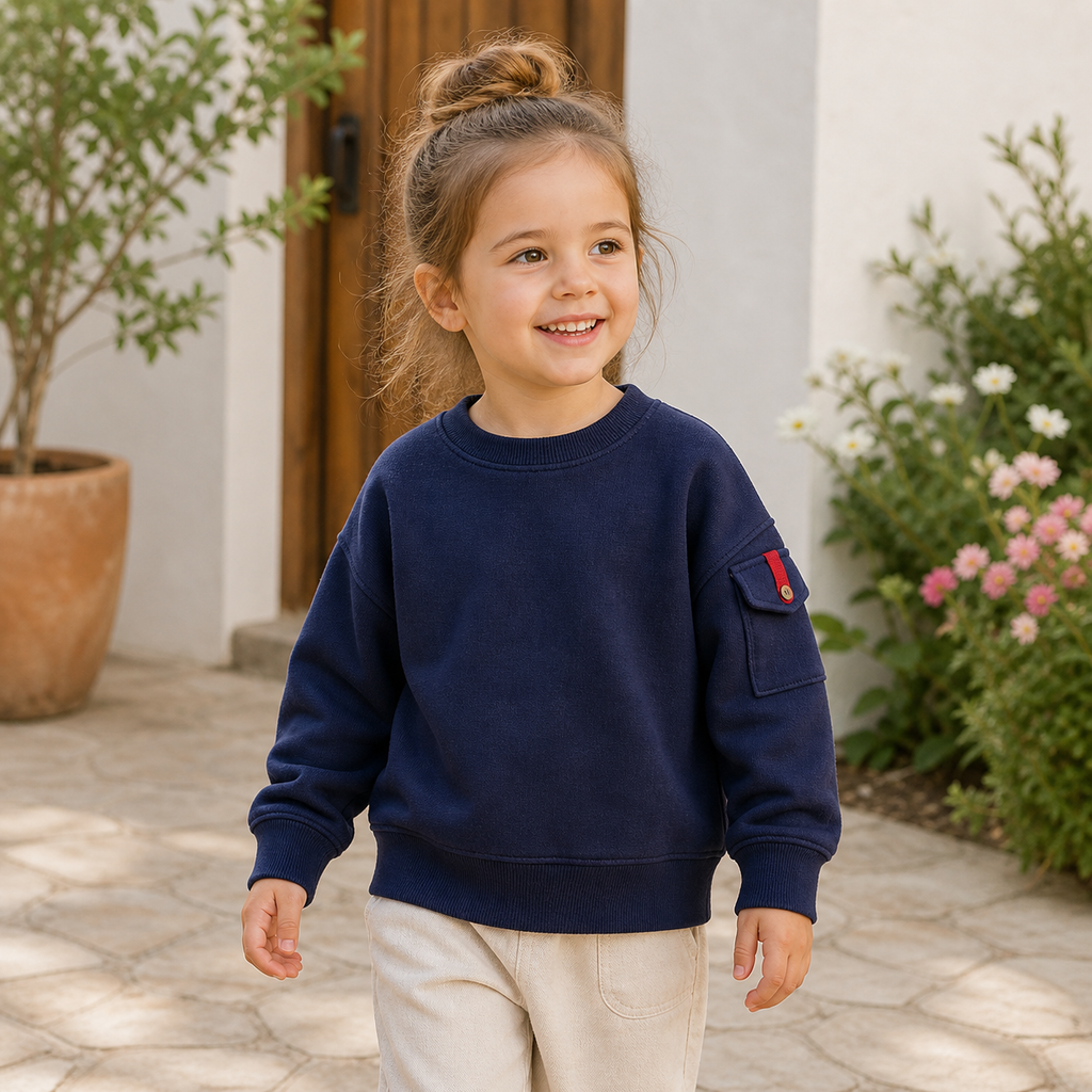 The Gentle Explorer Utility Crewneck