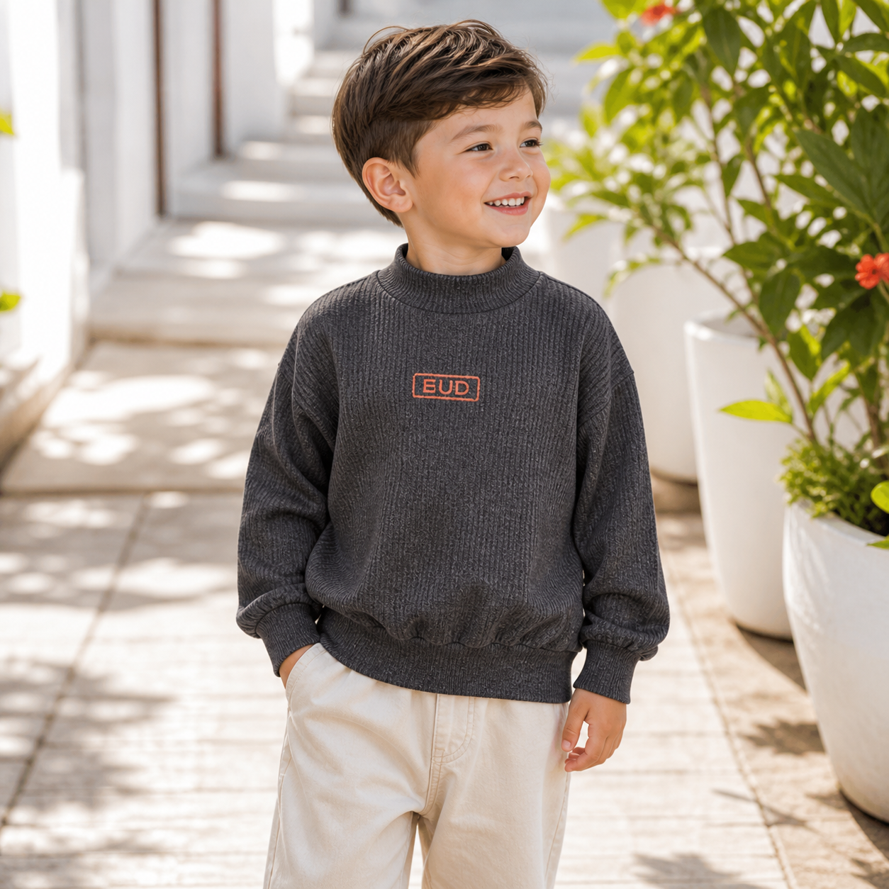 The Urban Edge Mock-Neck Pullover