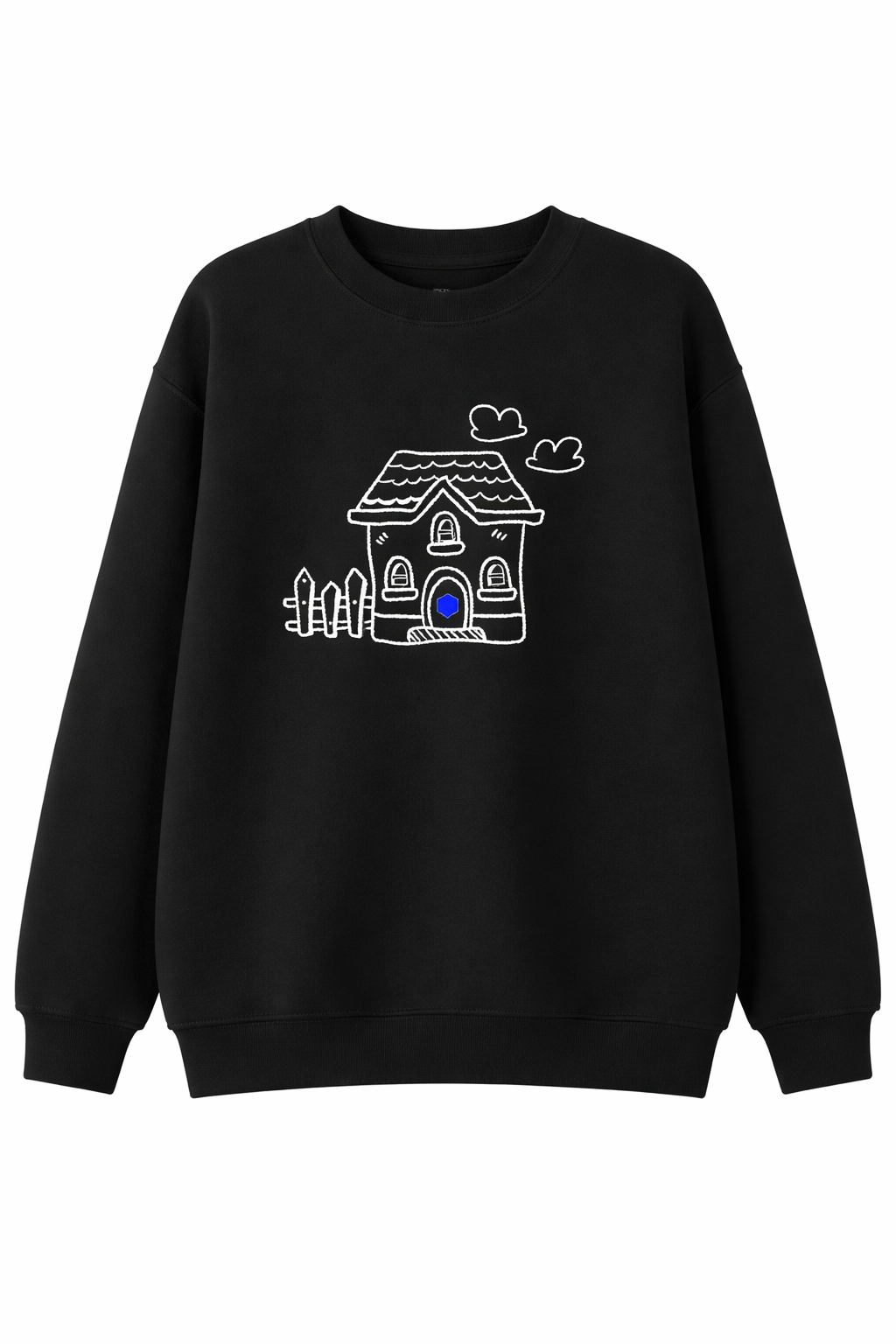 Blue Haven Graphic Crewneck Sweatshirt