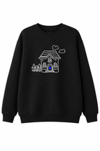 Blue Haven Graphic Crewneck Sweatshirt
