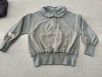 The Soft Days Frill-Edge Peter Pan Pullover