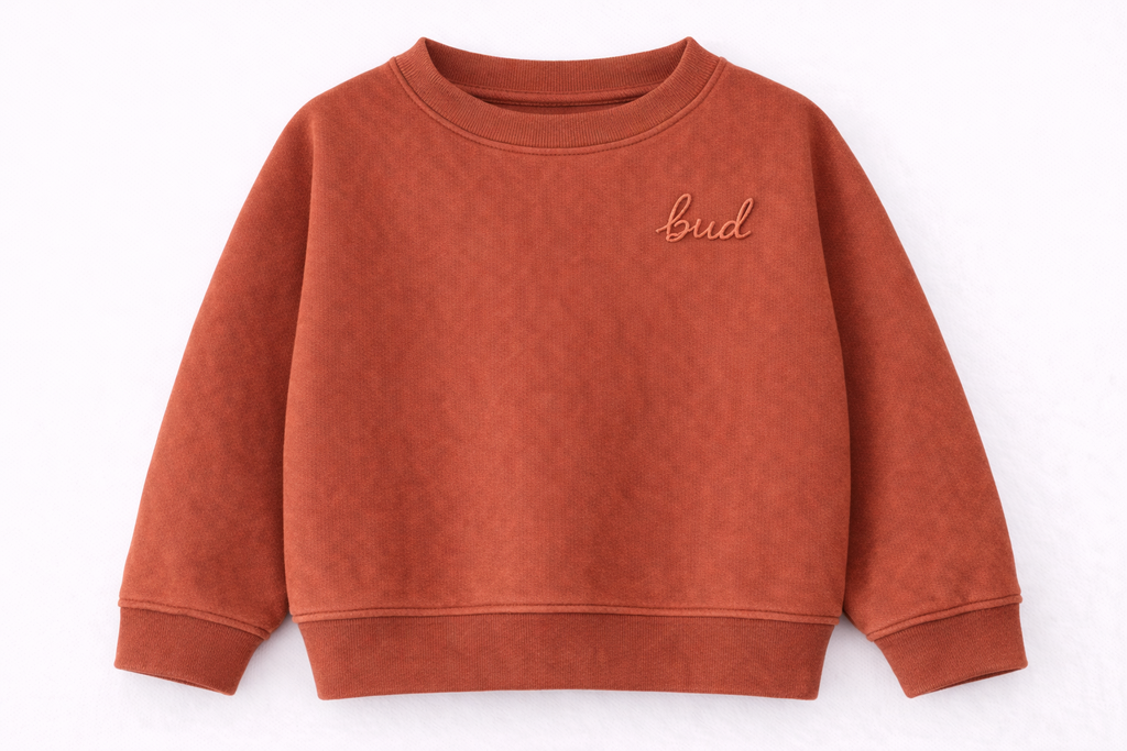 The Budding Wonder Script Crewneck