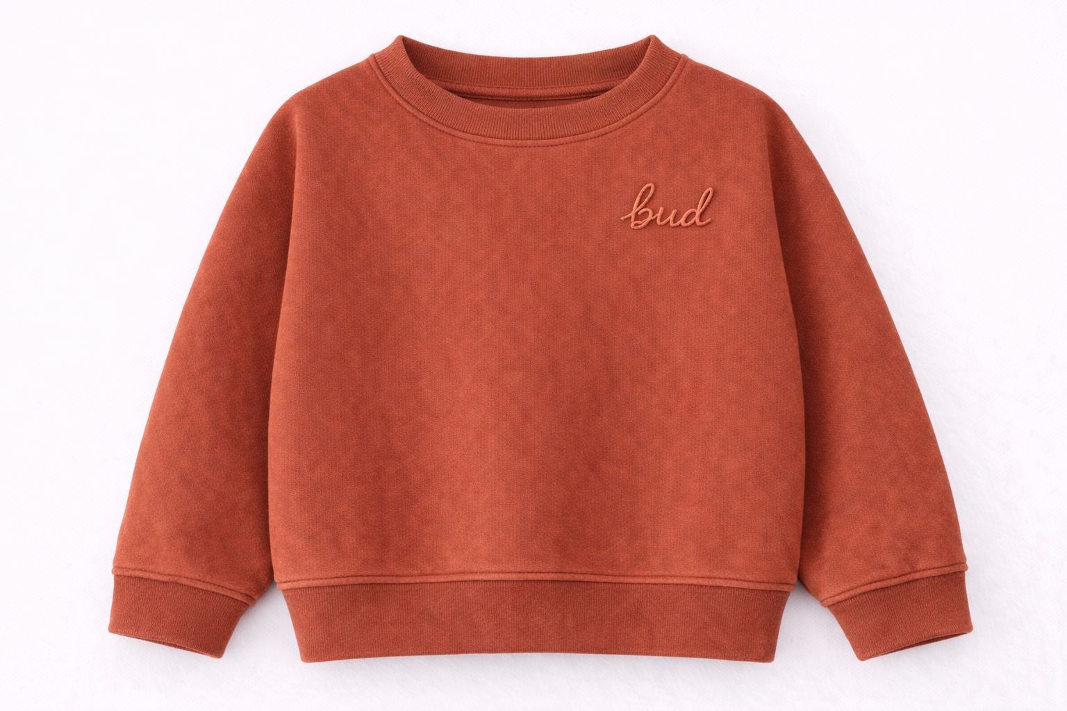 The Budding Wonder Script Crewneck